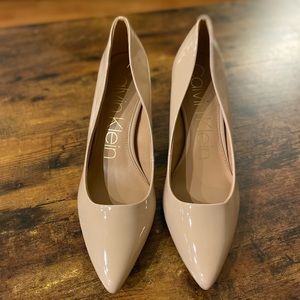 Nude Calvin Klein Heels